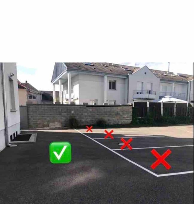 Appartement Des 3 Pays. 2 Mn De Bale+ Free Parking Сен-Луи Экстерьер фото